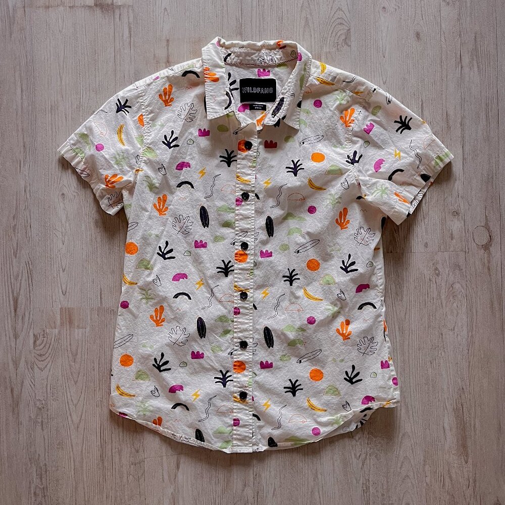 Wildfang The Essential Short Sleeve Button Up